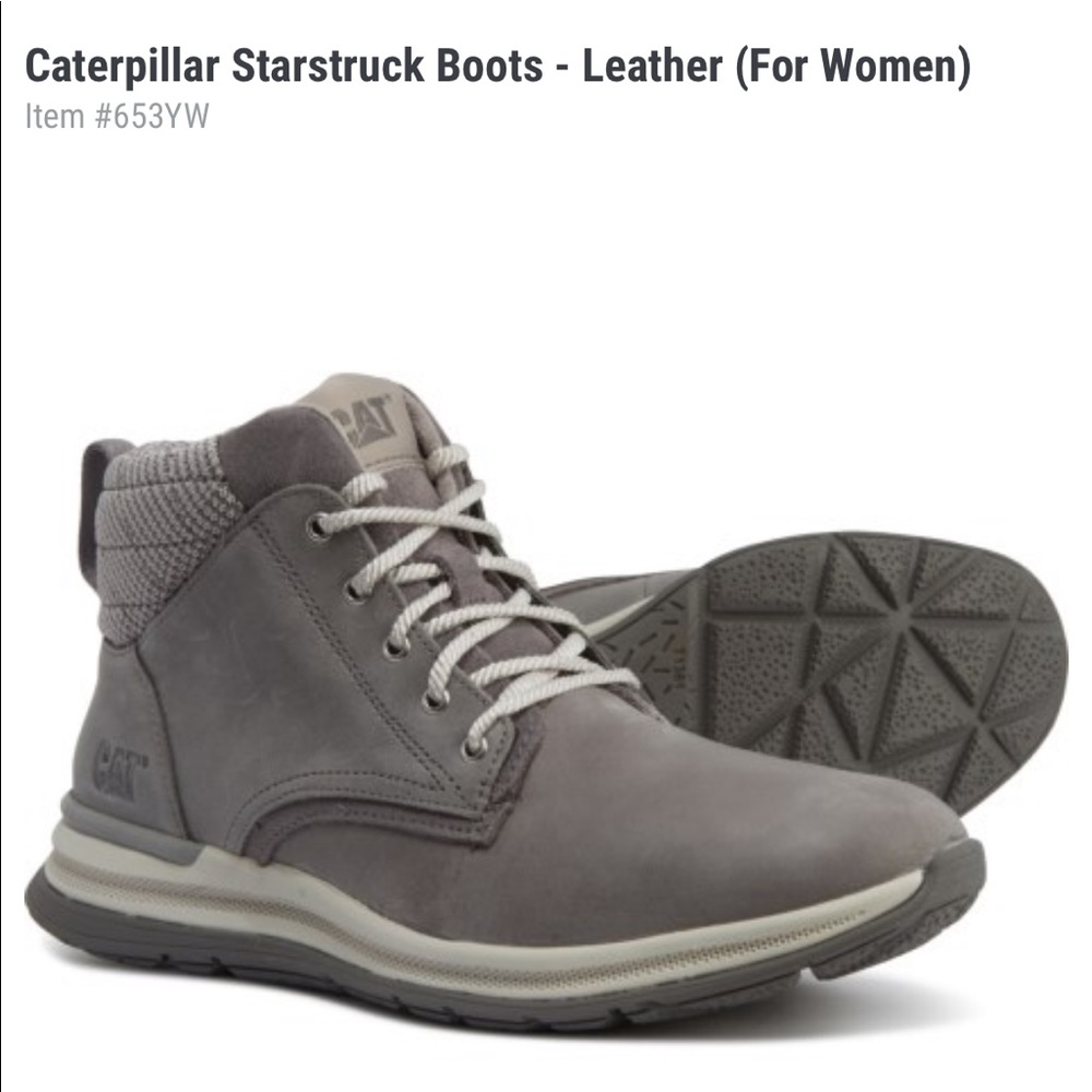 🆕 Caterpillar Starstruck Boots Grey